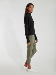 Merino Mock Neck Sweater