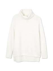 Oversized Chenille High Neck Sweater