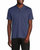 Pima Cotton Interlock Short Sleeve Polo - Naval Blue