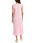 Sleeveless Swing Midi Dress In Pink