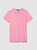 Slub Jersey Schoolboy Crew Neck Tee - Ballet Pink