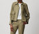 Washed Cotton Twill Swing Jacket - Oil Green
