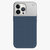 split wood fibre MagSafe iPhone 13 Pro case - ink blue