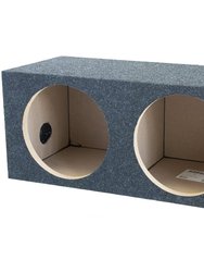 12" Dual Sealed Carpeted Subwoofer Enclosure