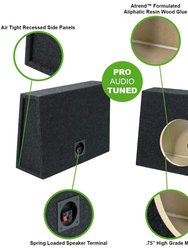 Bbox Pro-Series 10&#0148; Single Sealed Wedge Shaped Subwoofer Enclosure