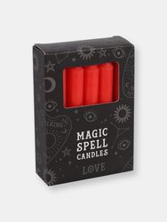 Something Different Magic Spell Candles (Pack Of 12) - Red