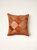 Leather Cushion Cover - Dark Brown