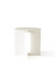 Androgyne Side Table, 16.5in - Ivory - All Metal