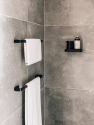Bath Shower Tray - Black Marble Marquina