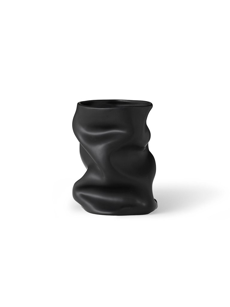 Collapse Vase - Black