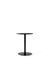 Harbour Column Table, Round Table Top, Dining Height - Charcoal Linoleum