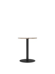Harbour Column Table, Round Table Top, Dining Height - Sand Stone