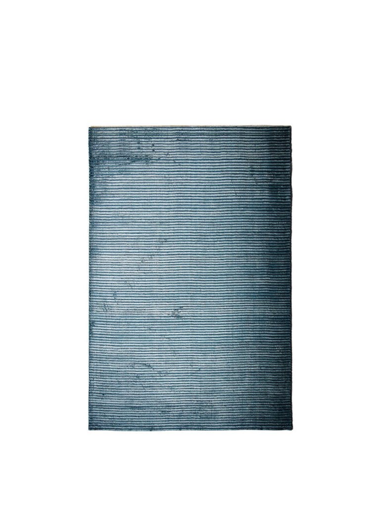 Houkime Rug, 6.5 x 10ft, Midnight - Midnight