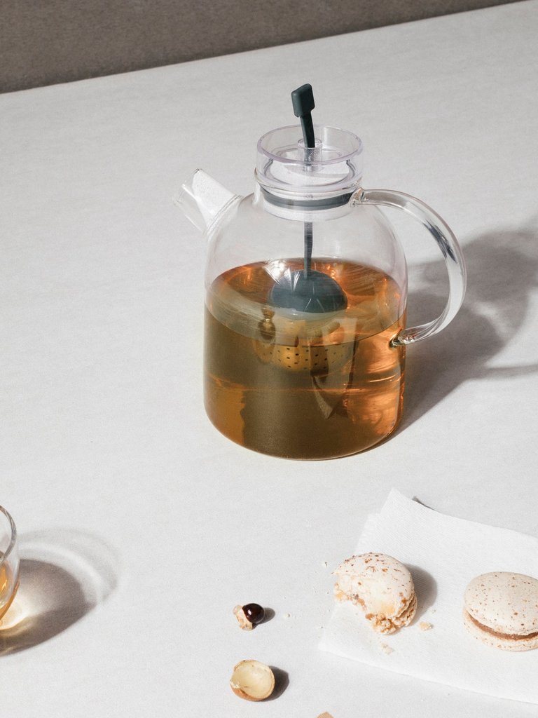 Kettle Glass Teapot