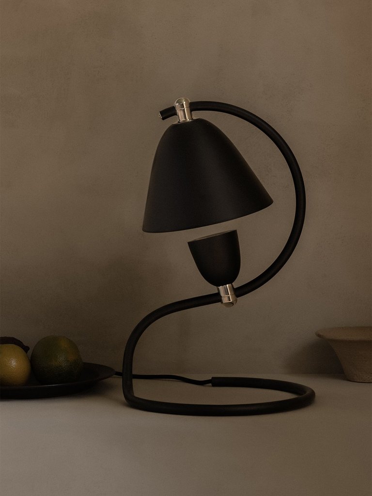 Klampenborg Table Lamp - Black Powder-Coated Steel