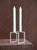 Line Candle Holder, White