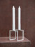 Line Candle Holder, White