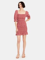 Marlowe Shirred Mini Dress