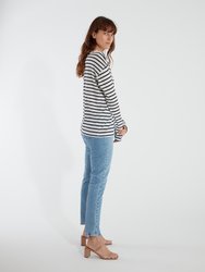 North Long Sleeve Stripe Tee