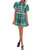 Augusta Mini Dress In Green - Green