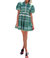 Augusta Mini Dress In Green - Green