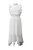 Clip Dot Hankey Maxi Dress - White - White