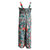 Floral Gauze Tie Front Lil Girl Jumpsuit