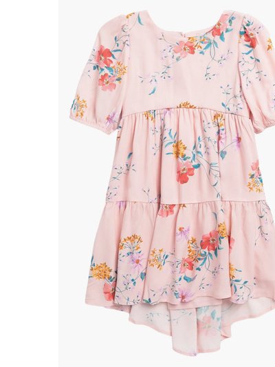 Ava & Yelly Floral Tiered Babydoll Dress product