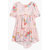 Floral Tiered Babydoll Dress - Pink/Big Girl