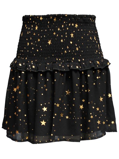 Ava & Yelly Star Smocked Waist Printed Skirt product