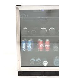 133 Can Stainless Steel Beverage Center