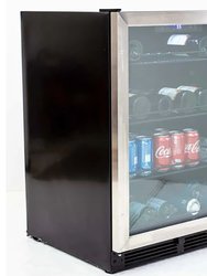 133 Can Stainless Steel Beverage Center