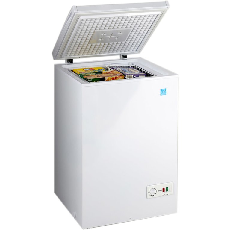 3.5 Cu. Ft. White Chest Freezer