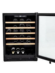 51 Bottle Stainless Steel Wine Cooler