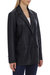 Faux Leather Boxy Blazer