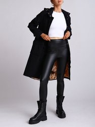 Faux Leather Liquid Legging