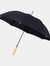 Avenue Alina 23 Inch Auto Open Recycled PET Umbrella (Solid Black) (One Size) - Solid Black