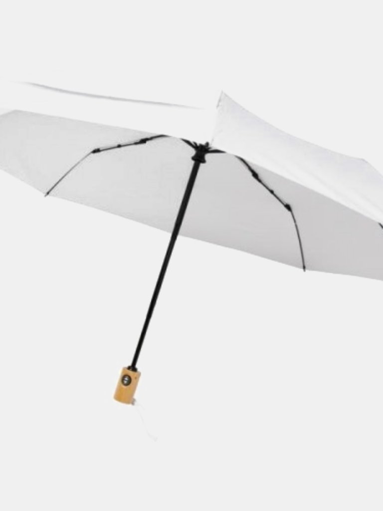 Avenue Bo Foldable Auto Open Umbrella (White) (One Size) - White