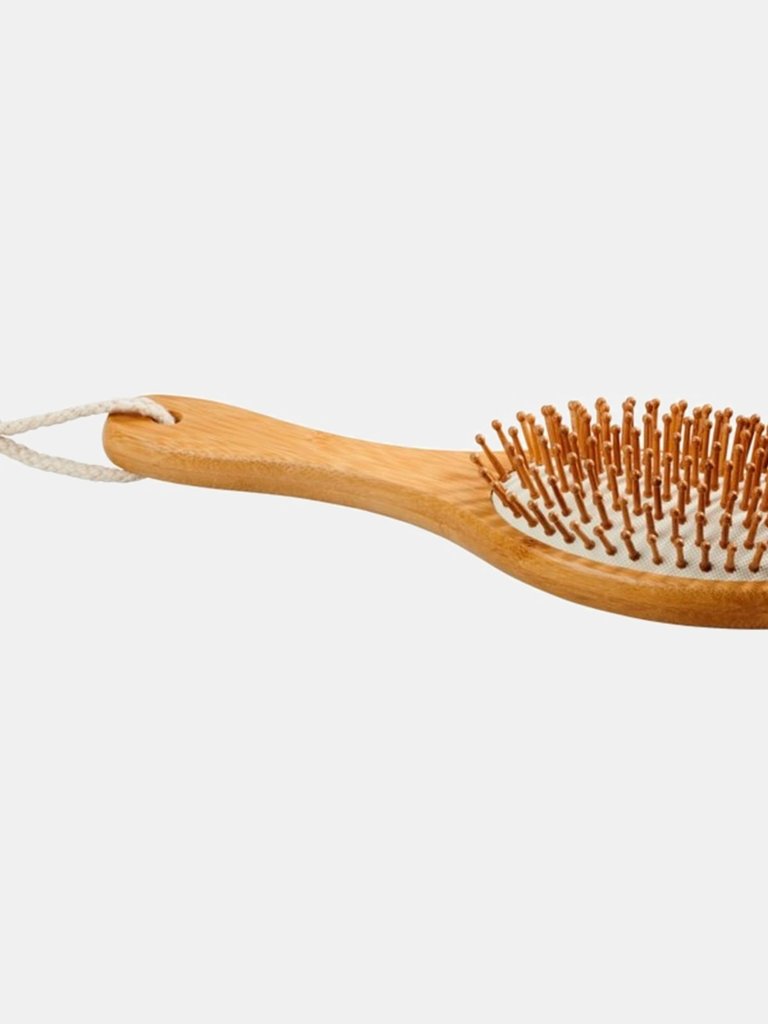 Avenue Cyril Bamboo Massaging Hairbrush (Natural) (One Size) - Natural