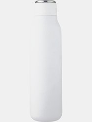 Avenue Marka Copper Plated 20.2floz Flask  - White