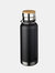 Avenue Thor Copper Vacuum Insulated Sport Bottle (Solid Black) (One Size) - Solid Black