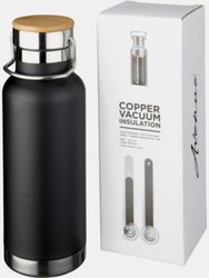 Avenue Thor Copper Vacuum Insulated Sport Bottle (Solid Black) (One Size)