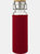 Avenue Thor Glass Water Bottle - Red