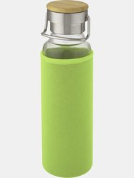 Avenue Thor Glass Water Bottle - Lime