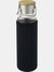 Avenue Thor Glass Water Bottle - Solid Black