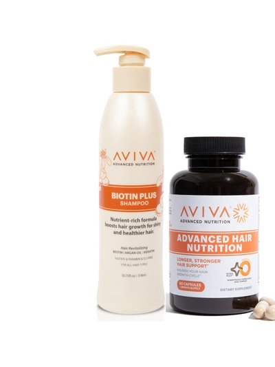 Aviva Hair Advanced Hair Nutrition + Free Biotin Plus Shampoo product