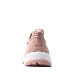 Infinity Glide Blush And White Sneakers