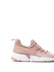 Infinity Glide Blush And White Sneakers - Blush/White