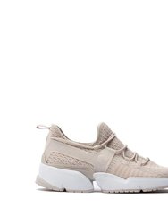 Infinity Glide Light Grey And Peach Sneakers - Light Grey/Peach