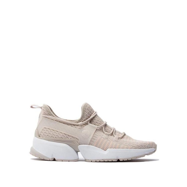 Infinity Glide Light Grey And Peach Sneakers - Light Grey/Peach